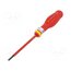 AT4X100VE Screwdriver; insulated; slot; 4x0.8mm; Blade length: 100mm; 1kVAC N1fJpUydCK1r-4v32wwlCIlWLVHk0tCevF-xeMf_JGc
