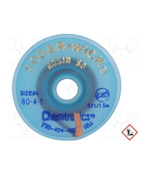 SW80-4-5 Tape: desoldering; halide-free,rosin,ROL0; W: 2.8mm; L: 1.5m; ESD 5UCOrqSnU3zOxjR5GMKOzQcGEw7nlXLZ419KQhJcArQ