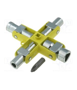 T4451-2 Wrench; for control cabinets; 96x92mm; rotating tips zxa-VJqsCKSxIDVwLkhd3EVIbobOQR4oWWGPcWp1tJ8