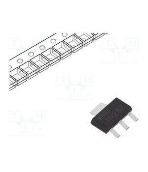 PBHV2160ZX Transistor: NPN; bipolar; 600V; 0.1A; 650mW; SC73,SOT223 Dr4r_5qP-BMyD0jabFW4qtGN40KeiJ5jFBXh82Fq-DE