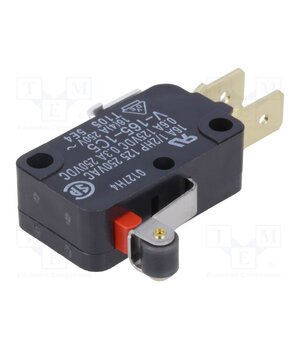 V-165-1C5 Microswitch SNAP ACTION; 16A/250VAC; 0.6A/125VDC; SPDT; ON-(ON) dAjk2O1Ng-y-Tzau0Tuu2sfSpErEQrcRwBAvn7To8v4
