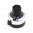 H-516-6A Precise knob; with counting dial; Shaft d: 6.35mm; Ø22.8x25mm A4kBmsqDCVKgCeP-biJXodjbmfIARMJrUe3tfbOZLus