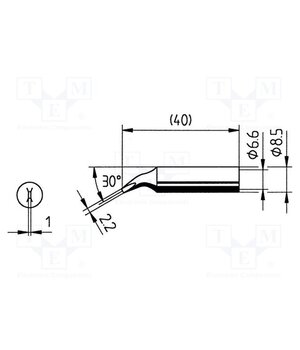 0842JD/SB Tip; bent chisel; 2.2mm uLnpsdhbMgMCSS9D363WlZfzYGhVSdy64DxSJV8Q2A8