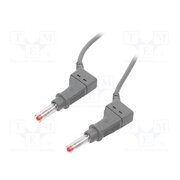 66.9407-10028 Connection cable; 32A; banana plug 4mm,both sides; Len: 1m; grey 6TGCZtrq4RDTczKPvF5rg8Q9WAENq6pa_J7nQOS1YxU