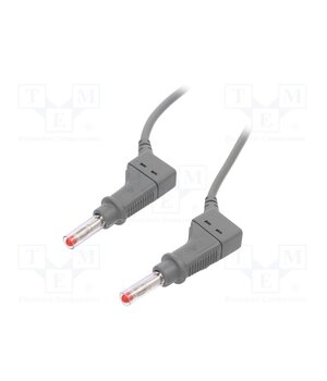 66.9407-10028 Connection cable; 32A; banana plug 4mm,both sides; Len: 1m; grey 6TGCZtrq4RDTczKPvF5rg8Q9WAENq6pa_J7nQOS1YxU