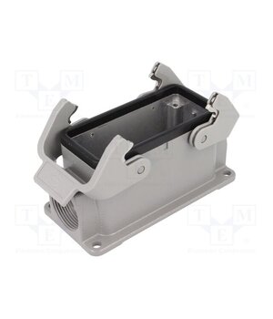 09300161270 Enclosure for connectors: HDC; size 16B; Han® B; IP65; PG21 yO5GZcOfsJDWrvDvbgnQwNRT5u5JYLlp-pwyBw54nLg