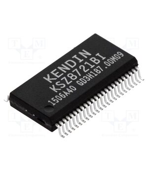 KSZ8721BI IC: transceiver; 10/100Base-T; MDC,MDI,MDI-X,MDIO,MII,RMII; tube 0tBV7fGBDecuteejG0xbF6tv8PolV6W2uJS-l57w2SY
