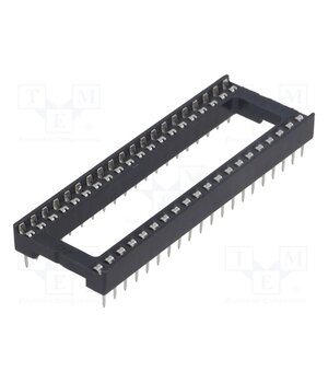 DS1009-40AT1WX-0A2 Socket: integrated circuits; DIP40; 15.24mm; THT; Pitch: 2.54mm 0-S-3K4hzXjtyHCxoRnx2ixkxeGpPQEpPAWc4ZKM7ow