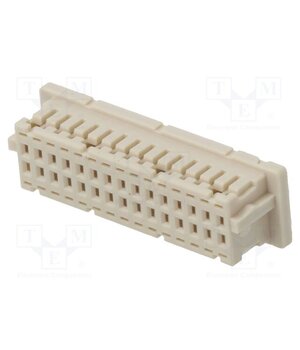 DF20A-30DS-1C Connector: wire-board; plug; female; SignalBee; 1A; 100V; PIN: 30 6df2qgyI62tPSEVMNa-WVJaPWtpGJl4oI5hSw98vNZ4