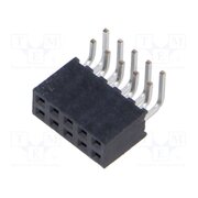 SQT-105-01-F-D-RA Connector: pin strips; socket; female; PIN: 10; angled 90°; THT; 2mm nFo2X3Sm-r1FjvGPTNWbEUBPmmuQuufVAw10W6LSZRA