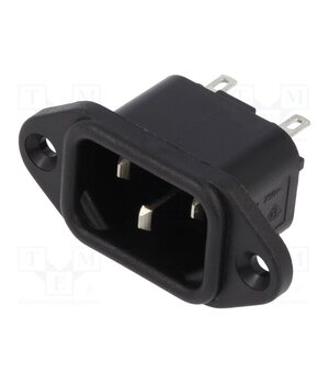 PX0580/28 Connector: AC supply; socket; male; 10A; 250VAC; C14 (E); IEC 60320 O7CK0nvp9qC1Zyfva1UkKRUWS1K6azIgolRLrX_bN4Q