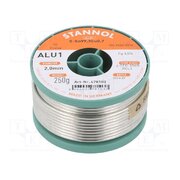 478103 Tin; lead free; Sn99,3Cu0,7; 2mm; 250g; reel; 3.5%; Flux: SW26; ALU1 rL-DsSlDdZWp6pa5K09PN7qFB11Z07NgCc0dFmZYKw4