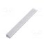 FIX-GLG2-W-1M-SET Profiles for LED modules; white; white; L: 1m; aluminium; recessed bDVv8TXfSazf9lOh86bZjnlplMksVO8FNPw98ZlhXWc