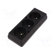 5907570001985 Connector: AC supply; female; splitter; 2P+PE; 250VAC; 16A; black 5ZQOnEY_DH6jzn1_di_kjSXvsnK7GnlaM3rKQ5vvJa8