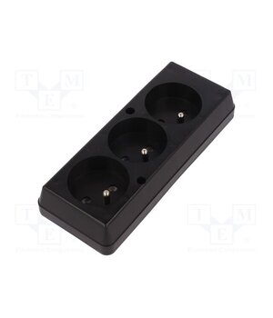 5907570001985 Connector: AC supply; female; splitter; 2P+PE; 250VAC; 16A; black 5ZQOnEY_DH6jzn1_di_kjSXvsnK7GnlaM3rKQ5vvJa8