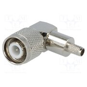 H3331A COPPER Connector: TNC; plug; male; angled 90°; crimped; for cable; RG58 6d3JWLNZ-5z-b63BfEKofdzeUf2uqw81j3qbfqSu7js