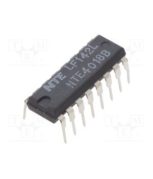NTE4018B IC: digital; divide by N; Ch: 5; CMOS; THT; DIP16; 3÷18VDC; -55÷125°C w_p-AD9RUTn7beqvMAw0wB12OriGswx0XvAjAs9hO98