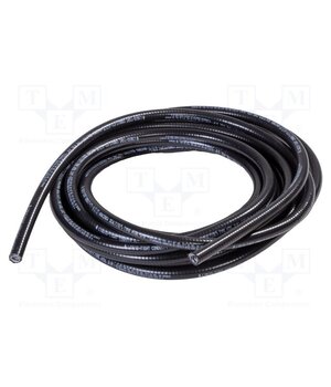 330.012.3 Protective tube; galvanised steel; black; Øint: 12.6mm; IP67 f4U1RvtkoCzKNt1EauaUvV8cHsTyO0anJLgWND55Hqk