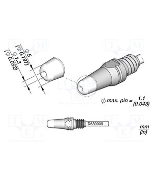D530009 Tip: for desoldering irons; 5x1.3mm c9HMP6j6z9YHqbdJAk2kVgT0xBPOOz_FQ8Ir1gONFRE