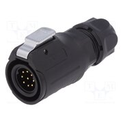 2217 Connector: circular; plug; size 16; 02; male; PIN: 9; 400V; Quicklock QmTMMgreb4CjTZ7oeFUjryRjJ7fX53Nb7baVtFUehL4