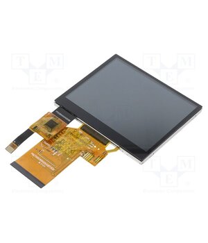 RFC350X-AWW-DNG Display: TFT; 3.5"; 320x240; Illumin: LED; Dim: 76.84x63.84x4.86mm agmoL8BAyje0yl_QfStYcacTDzizqNCu2yKiQ0l6lSI