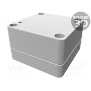 1555B2GY Enclosure: multipurpose; X: 65mm; Y: 65mm; Z: 40mm; 1555; grey bvUMh-FHYkQbFi_bKVNis6onEb_fEY3bSf65gC71Rs8