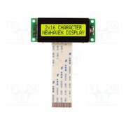 NHD-02161Z-FSY-YBW-C Display: LCD; alphanumeric; STN Positive; 16x2; yellow-green; LED UGUn3WQKN7JYpcJUjl0dTFM39jZCj6gQKRpHx_6Bxbw