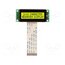 NHD-02161Z-FSY-YBW-C Display: LCD; alphanumeric; STN Positive; 16x2; yellow-green; LED UGUn3WQKN7JYpcJUjl0dTFM39jZCj6gQKRpHx_6Bxbw