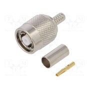 122108RP Connector: RP-TNC; plug; reverse,female; straight; 50Ω; crimped EgbwKJcfsTYHUQEXWv_qllZ5D_IY4gBudeoA7JZHqK4