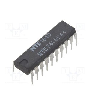 NTE74LS244 IC: digital; buffer,non-inverting,line driver; Ch: 8; TTL; THT 6C1LjqONpXDRtxZyOgYwBNvtEsYDURUeZ47udeCdDiU