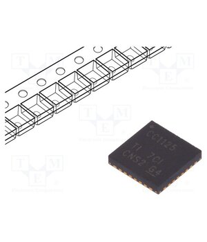 CC1125RHBT IC: RF transceiver; 2÷3.6VDC; SPI; SMD; VQFN32; 256BRAM,4kBROM 0v_IXsnl83cMUOacTxDJXzAop9uV22LYrG7HFNIFyWE