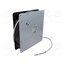 VCS0125XUJBZ Fan: DC; radial; 48VDC; 180x180x33.5mm; 137m3/h; ball; 4000rpm kpUgKP-p0pmVIepor4sQjbe3zXjRAQCzpxsAWcdFZMk