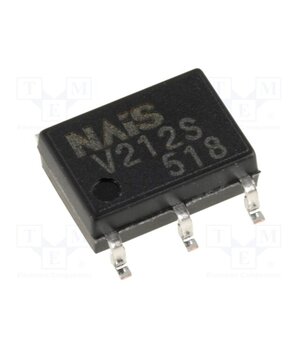 AQV212SJ Relay: solid state; Icntrl max: 3mA; 500mA; max.60VAC; max.60VDC NWZGRwurCZXBF9NHDLgras7oEYSJfu1QICmFD44yn9w