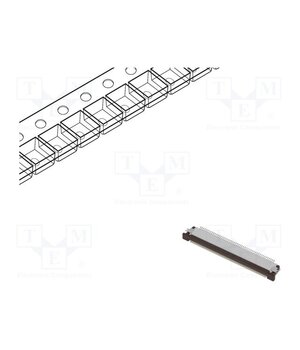 54104-5033 Connector: FFC/FPC; tinned; SMT; 500mA; 50V; Slider; PIN: 50; 0.5mm KFaoVMDMF8S4USQdqZagAUY1ujuCz8EowCNVShaZkRQ