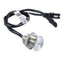 Jungiklis LED "touch" 12-24V 30W, ø15x12mm, įleidžiamas į baldą ø12mm, ON-OFF