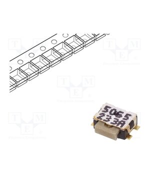 Y28B23310FP Microswitch TACT; SPST-NO; Pos: 2; 0.05A/32VDC; angular,SMT; none Qedc3qJxOKChLGlVCNvNBB_QIbOcwrWY4ksU3F3ZedI