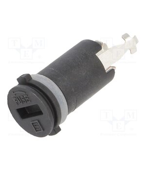 3101.0320 Fuse holder; 10A; on panel; black; FPG2; 250VAC; UL94V-0; -40÷85°C WDOBmZmbqhdO1T76RrFuRvgLvzJiGLKFTFpaRaQgQYo