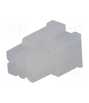 39-01-2060 Connector: wire-wire/PCB; plug; female; PIN: 6; Mini-Fit Jr; 600V _QE43sjBVkz5gUwju9fs1J2ZqWuzK-xRH0y1aXZx83w