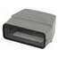93601-2183 Enclosure for connectors: HDC; size 16A; for cable; for latch pQbuMb50rxDhglfnAdI8LRMroXIX2S3qFnEp0T00JVA