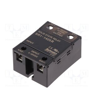 SR1-1425R-N Relay: solid state; Ucntrl: 4÷30VDC; 25A; 48÷480VAC; SR1; 1-phase 0JnQFWic_bjbhy9G3QKs09FLbZruWBSBjzZRpoD7g9I