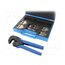 PBO-S1 Tool: for crimping; 237mm; Kit: crimping jaws yYClbUme3cAxzowqa61kAI4xBsB2oD_cbiYSeCTVsMc