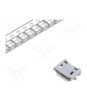 ZX62-B-5PA(33) Connector: USB B micro; socket; ZX; on PCBs; SMT; PIN: 5; horizontal WnhGvKeb4nYf0nwUvhxHcRv7w1q9mq1LA-SvMM36c1M