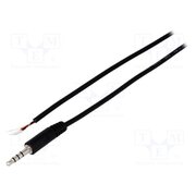 FC68122C Connector: Jack 3,5mm x 16,8mm; plug; male; ways: 4; 2m gyIKKoa57JBkXEPujhOLIDK1b-1bkb1762Zi05w6dAs