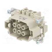 72.300.0653.0 Connector: HDC; female; PIN: 6; size 6; contact insert; 600V; 16A riOsgKxMfgk5RjfGHaM50VTTE102cEXGHmLeT6XIxoo