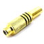 ГНЕЗДО RCA для кабеля чёрное 6мм, gold-plated CLI356J.jpg