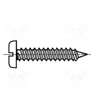 1372289 Screw; 2.2x13; Head: cheese head; slotted; 0.6mm; steel; zinc uiXyFgQD9NABr4V7qq7SMoliTCgP-gVjJyTDW3a-la8