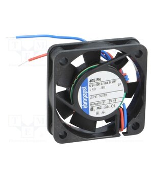 405FH Fan: DC; axial; 5VDC; 40x40x10mm; 8.8m3/h; 26dBA; slide; 6000rpm pHS5iEbSff5HDX14kOTtg_vVjaKaUHbmCG5KuNmM_EA