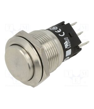 82-5161.1000 Switch: vandal resistant; Pos: 2; SPDT; 3A/240VAC; 3A/240VDC; Ø19mm YxdC8Wm8Xucn1kSjextsZahbfApVc7c81ErsKTYG8v8