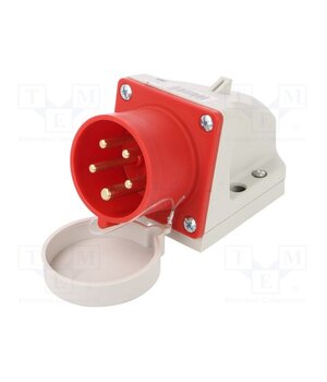 515-6T Connector: AC supply 3-phase; socket; male; 16A; 400VAC; IEC 60309 AhIlhBiM31VkMXgW6AUpWVbq2GkYuvlgtWh4F0LWS1Q