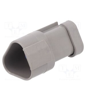 DT04-3P-P006 Connector: wire-wire; terminator; male; DT; PIN: 3; IP68; grey SXBvhHMYoXQ6eHde46JfU3BoKT2B42KnijCFDmvLmhQ
